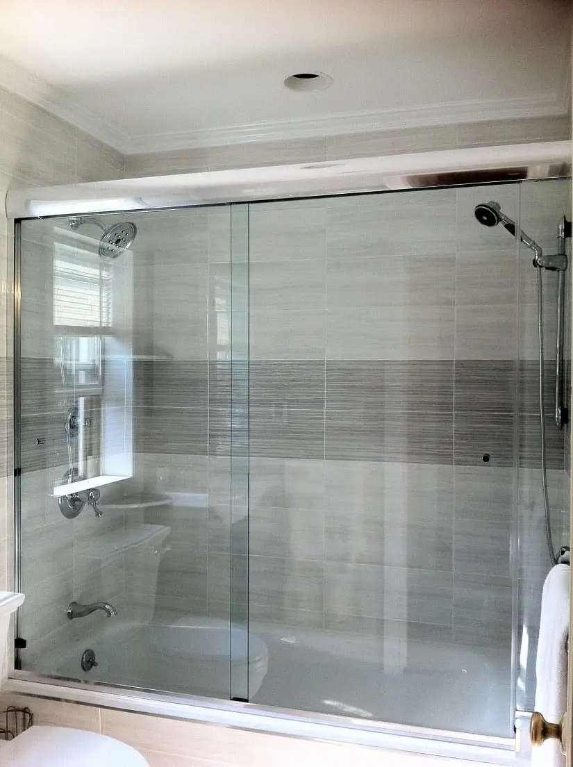 Cottage shower door installed by ABC