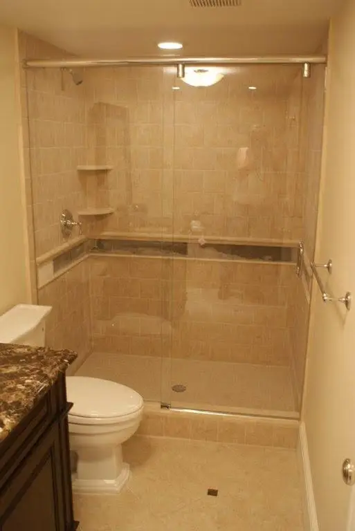 Hydroslide shower door installed by ABC
