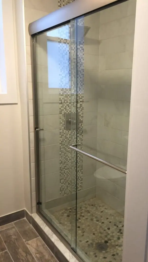 Cottage shower door installed by ABC
