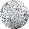 Bubbles textured glass