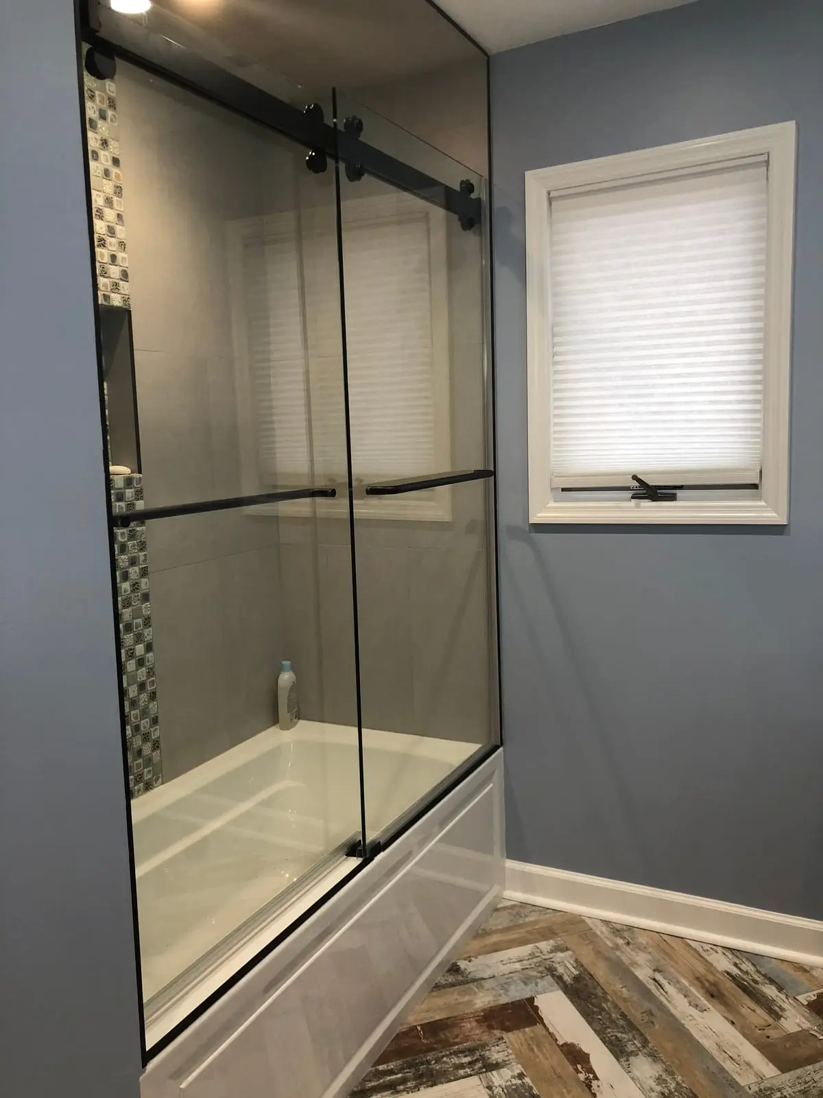 Cambridge shower door installed by ABC