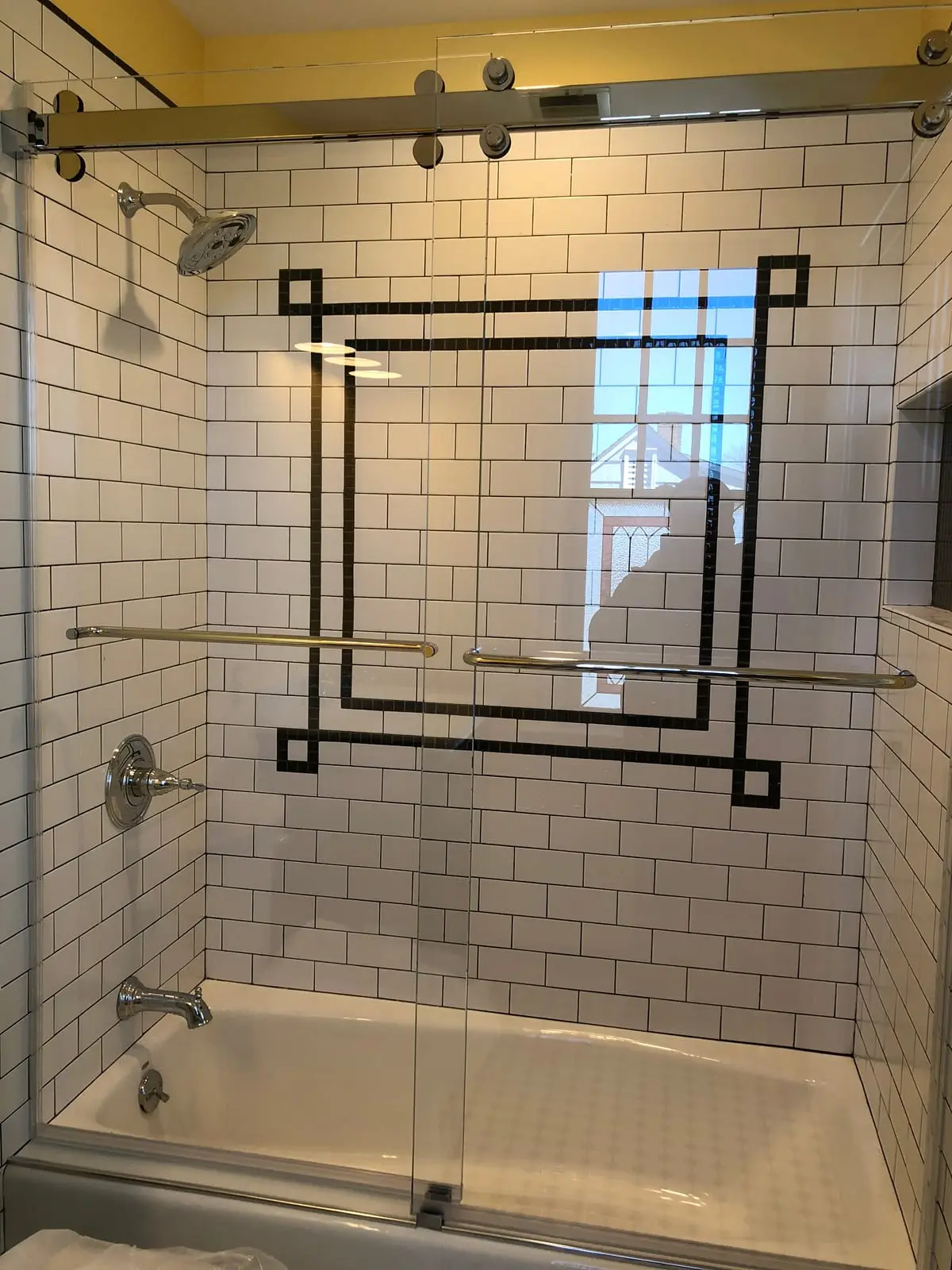 Cambridge shower door installed by ABC