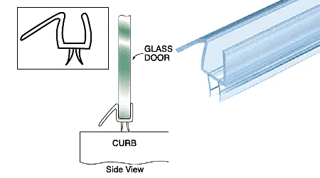 P912WS shower door hardware
