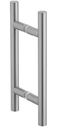 COUNTERPOINT 6 INCH shower door hardware