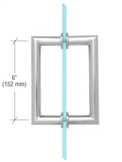 MT6X6 shower door hardware