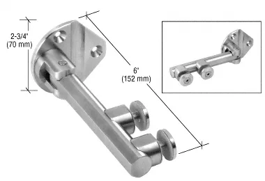ARC044BS shower door hardware