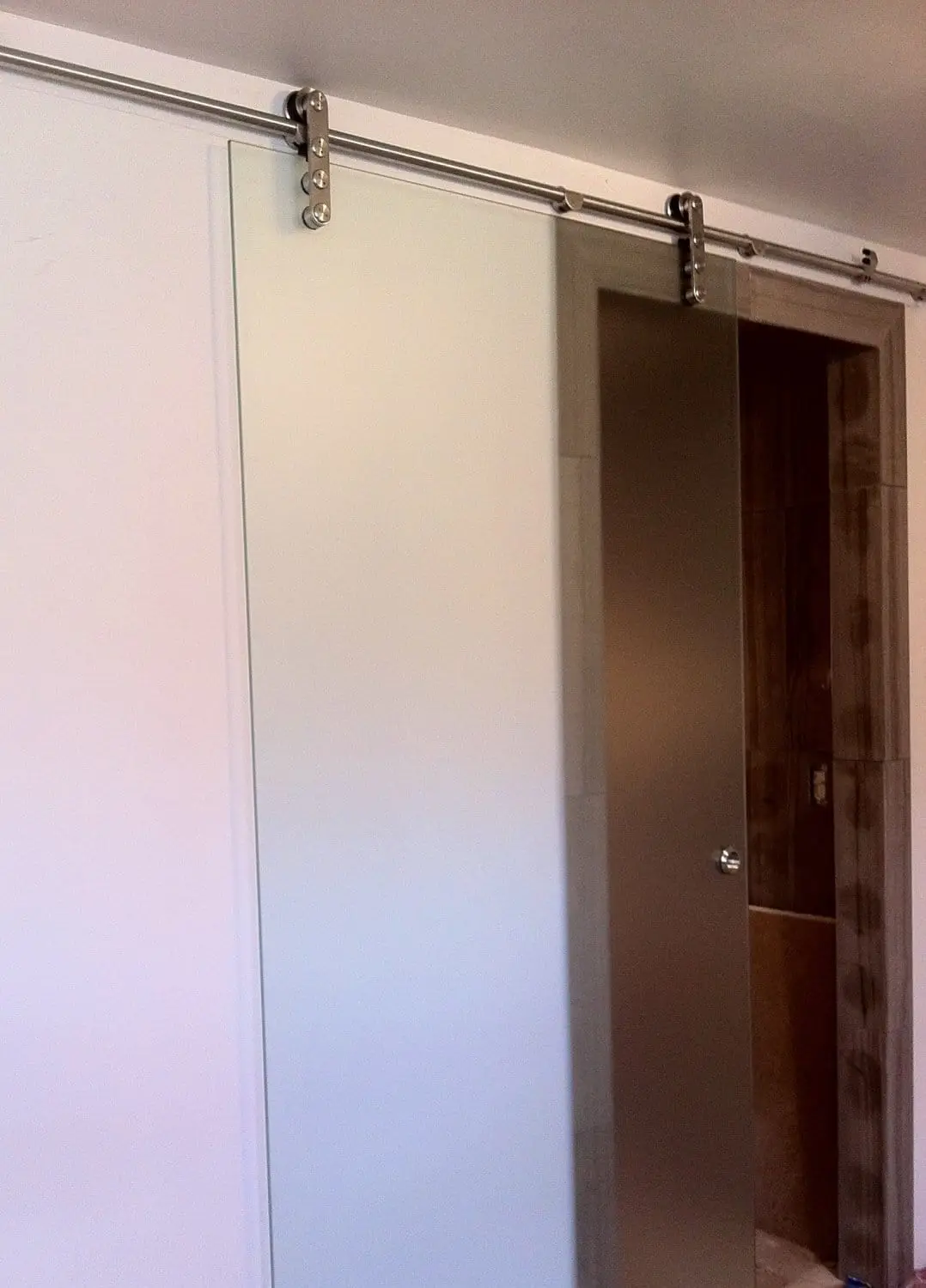 Laguna shower door installed by ABC