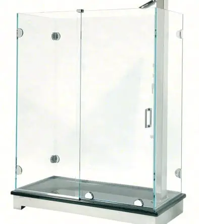 ABC Essence shower door installed by ABC