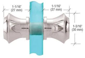 SDK053 shower door hardware