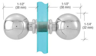 SDK075 shower door hardware