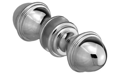 Symphony Knob shower door hardware