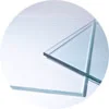Low Iron textured glass