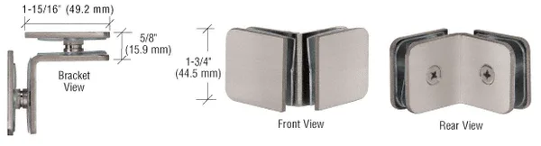 GCB91BN shower door hardware