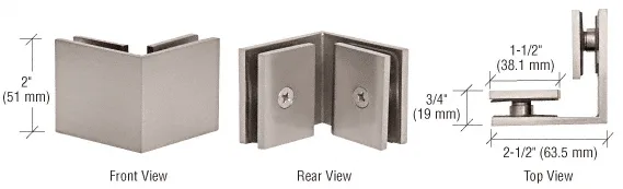 SGC90BN shower door hardware