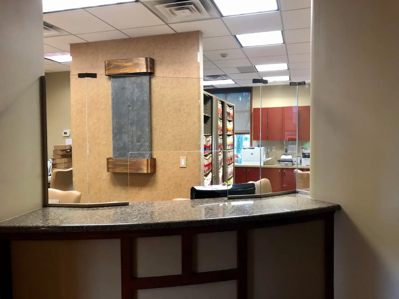 Dentist Office Sneeze Guards