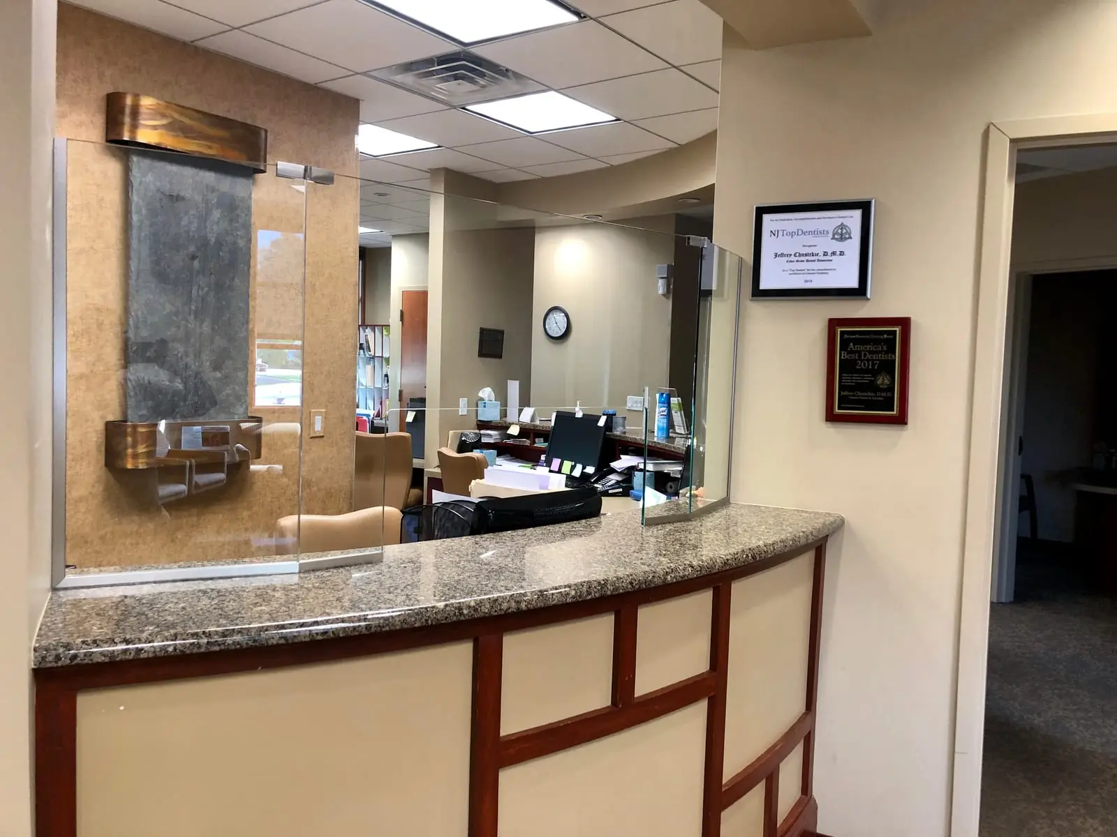 Dental Office Sneeze Barriers